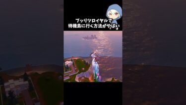 ブリッツロイヤルで待機時に行く方法がやばい#フォートナイト #fortnite