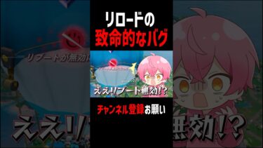 リロードの致命的なバグがやばすぎたw【フォートナイト/Fortnite】