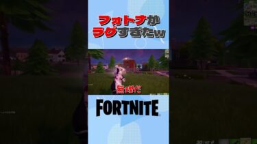 フォトナがらぐすぎたwww #フォートナイト #fortnite #ゲーム実況 #ゲーム